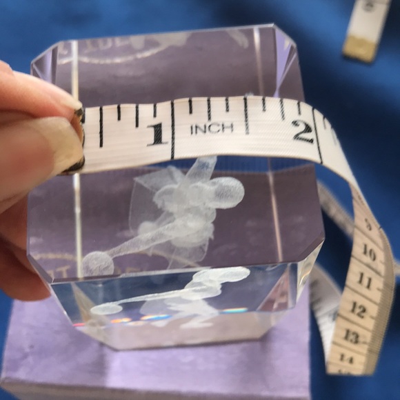 Crystal Glass Prism Tower - 3D Laser Etched - Female Bowler - Picture 6 of 12